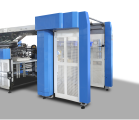 PRY-1100 Máquina automática de laminado con flauta de cartón 8