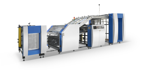 PRY-1100JBK Máquinas automáticas de laminado de flautas de cartón 1