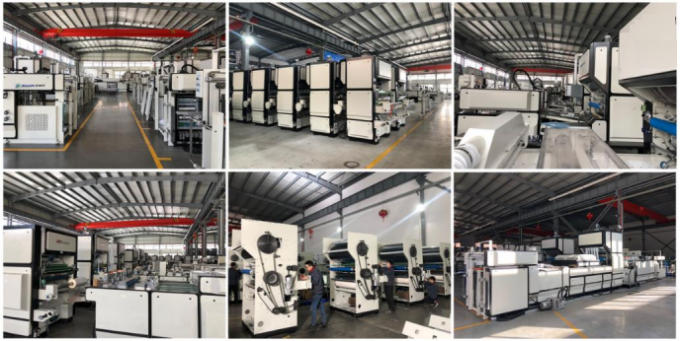 Máquina de laminado de película vertical totalmente automática de rodillo a rodillo PRY-ER 23