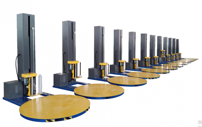 BL1650P Máquina Eléctrica Automática para Envolver Palés con Film Estirable para Alimentos, Bebidas, Textiles, Mercancías, Productos Químicos y Ropa 1