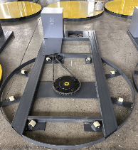 BL1650P Máquina Eléctrica Automática para Envolver Palés con Film Estirable para Alimentos, Bebidas, Textiles, Mercancías, Productos Químicos y Ropa 3