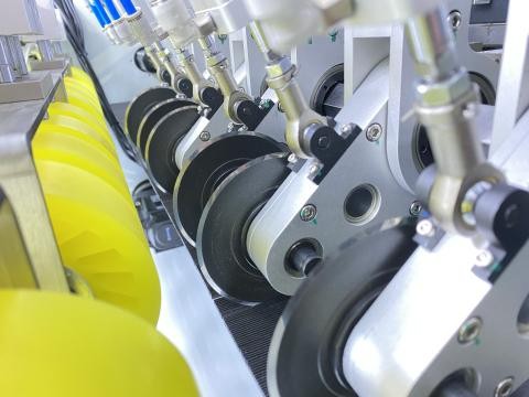 Máquina de corte de muestras de caja de cartón automática de paso único PRY-1800 5