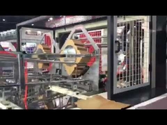 HBJ-D2000 Automatic High Speed Hamburger Box Paper Carton Erecting Forming Machine