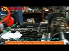 Sobre automático de la cartera del bolsillo del sello del uno mismo ZF-480 que hace la máquina con el sello de la cáscara