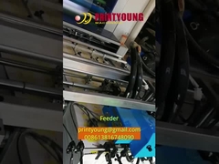 Función dual de la máquina de la película termal del ANIMAL DOMÉSTICO del pegamento de la base del agua de la serie de GL que lamina