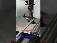 Tubo automático del papel del bolso del cemento ZT-0862 que hace la máquina