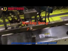 PRY-50B Maquinaria para encolado de bolsos de papel de alimentación múltiple industrial de fondo cuadrado