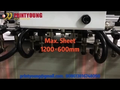 Bolsa de papel inferior del cuadrado completamente automático PRY1260S-450 que hace la máquina