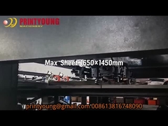 PRY-D Manual y automático cartones de papel ecológicos máquina de laminado de flauta eléctrica