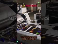 Sistema de presión hidráulica semiautomático YFMB Máquina de laminado de película preadherida y sin pegamento