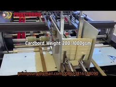 TC-880A Máquina de parcheado de ventanas totalmente automática con perforado y arrugado