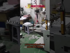 PRY-55 Importado Contactor de estado sólido calefacción automática servo oro máquina de estampado de papel caliente