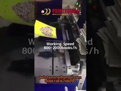 PRY-520A Máquina de encuadernación de libros eléctricos semiautomáticos de doble doble bucle