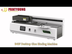 B40F Máquina automática de unión de pegamento de escritorio con pantalla táctil de tamaño pequeño de 4,3 pulgadas