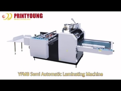 YFMB-1400 Máquina semiautomática de laminado térmico de película de PVC OPP PET pre-revestida con separación