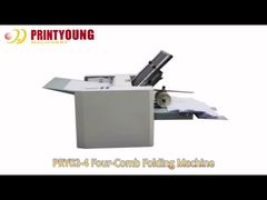 PRY02-4 A4 Máquina automática de pliegue de papel de precisión de cuatro peines
