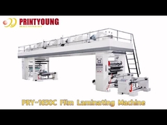 PRY-1650C BOPP PET Nylon CPP CPE Máquina de laminado de película automática de papel de aluminio