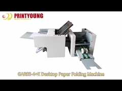Gar03-4+K Máquina de plegado de papel de escritorio con cuchillo
