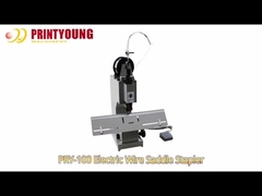 PRY-100/200 Electric Single and Double Head Steel Wire Booklet Riding Saddle Stitch Stapler Machine (Machina de punción y punción eléctrica de caballo de montar con caballo de montar y con caballo de montar)