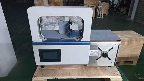 SM12S Semi-Automatic Electric OPP Film/Paper Tape Banding Machine for Carton Box Packaging with Long Service Life