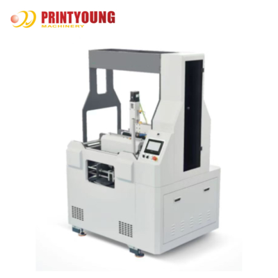 Máquina para fabricar cajas rígidas de papel PRY-450E/550E con ajuste automático de moldes