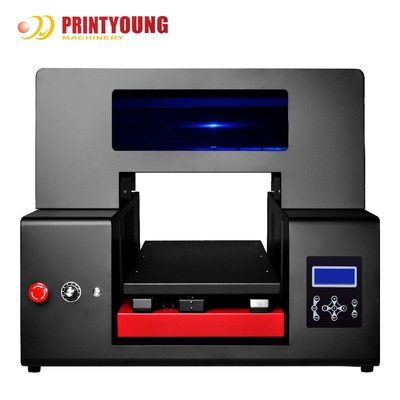 Impresora UV plana PRY-ZZ1C de cabeza única 3D con impresión DTF multicolor automática y garantía de 1 año