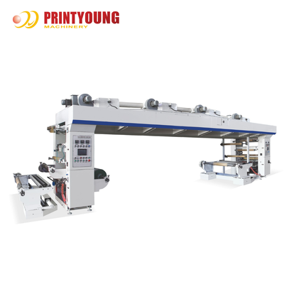Máquina laminadora automática de película en seco eléctrica PRY-1300 con control PLC, 3 motores, alta productividad 180m/min