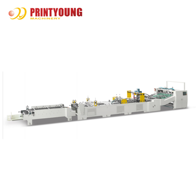 KL-1200F Máquina de Bolsas de Papel Semiautomática PLC y Motor para Formar Tubos y Doblar la Parte Superior, Alta Productividad